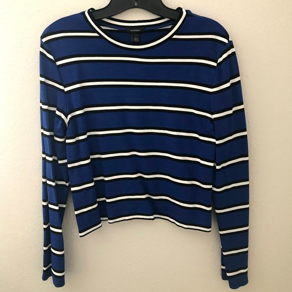 Halogen - Striped Top
